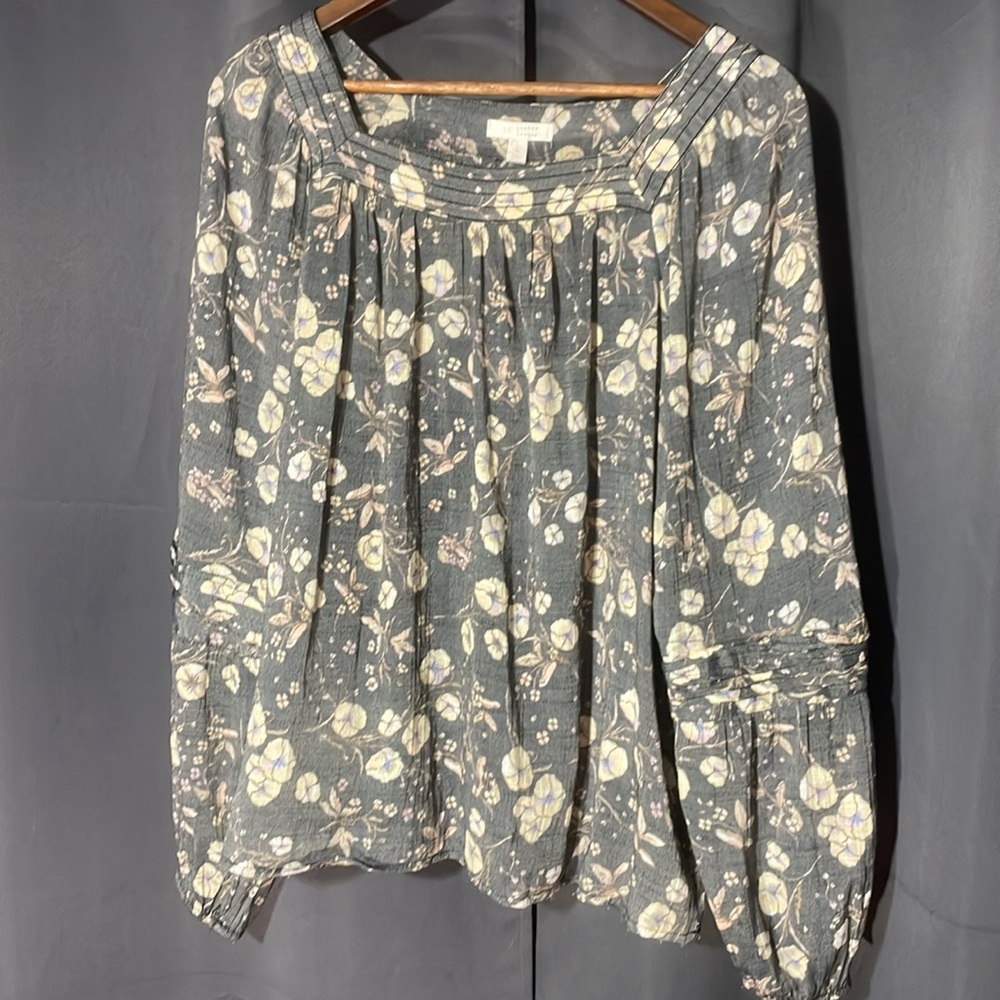 Lauren Conrad Floral Skirt